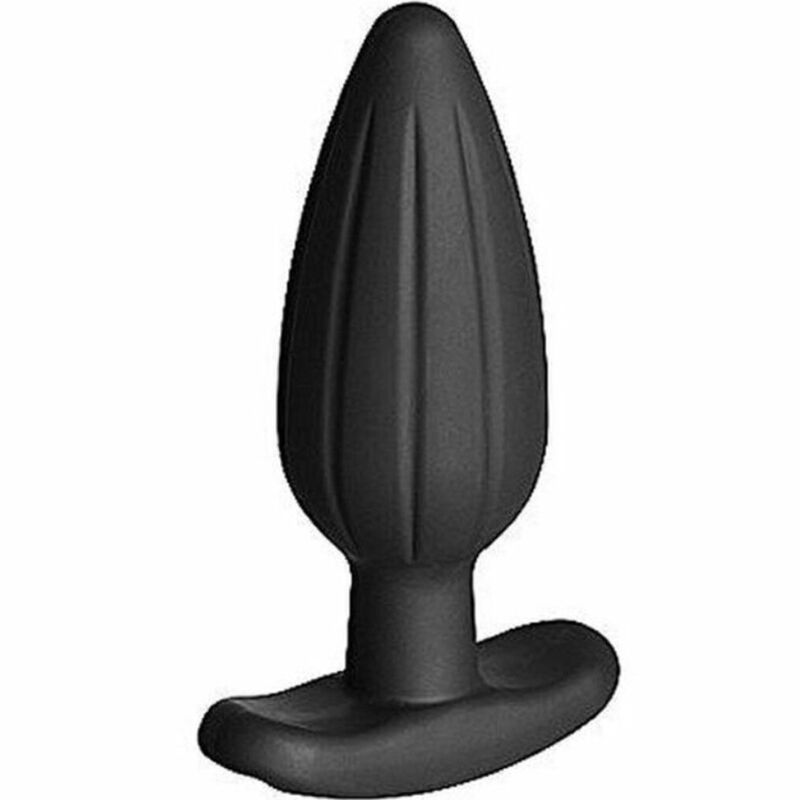ELECTRASTIM - BLACK ROCKER ELETTROPLUG NERO IN SILICONE GRANDE