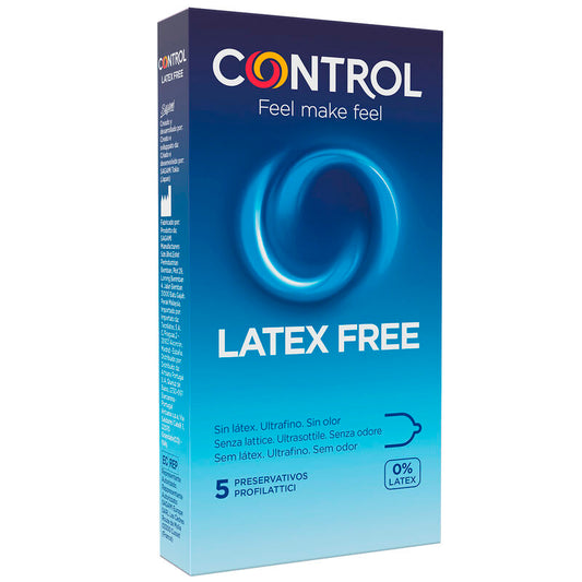 CONTROL LATEX FREE- PRESERVATIVI SENZA  LATTICE 5 UNITÀ