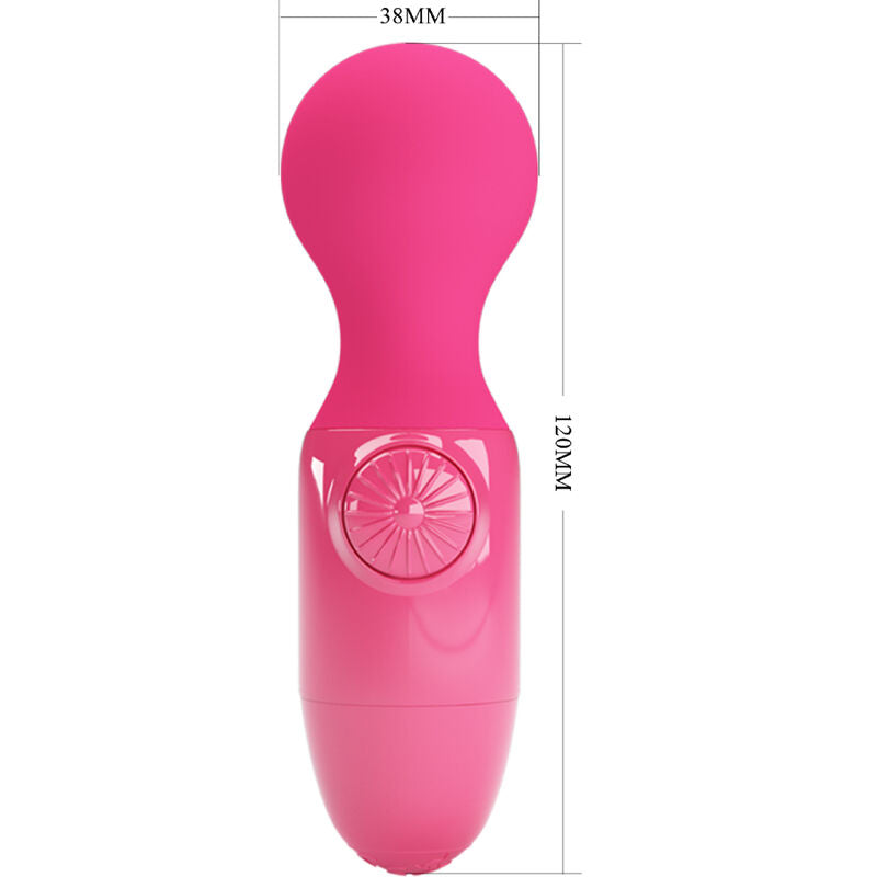 PRETTY LOVE - WONDER MINI STICK MINI MASSAGGIATORE VIBRATORE ROSSO