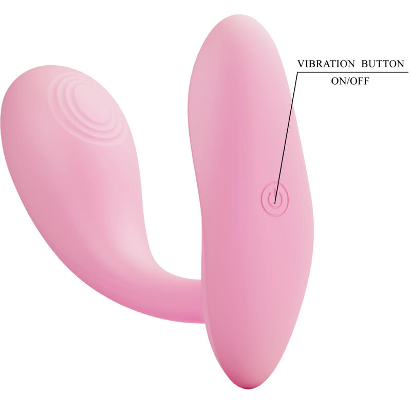 PRETTY LOVE - VIBRATORE BAIRD STIMOLATORE G-SPOT RICARICABILE CON APP LONG DISTANCE ROSA