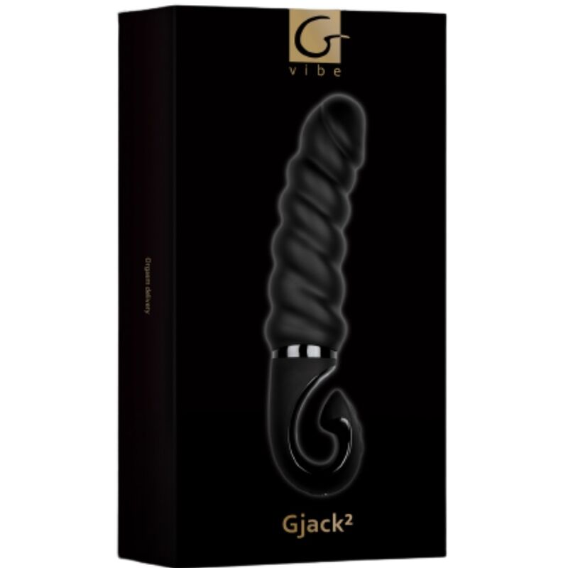 G-VIBE - GJACK 2 DILDO VIBRANTE NERO