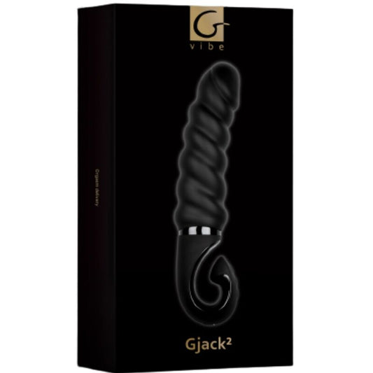 G-VIBE - GJACK 2 DILDO VIBRANTE NERO