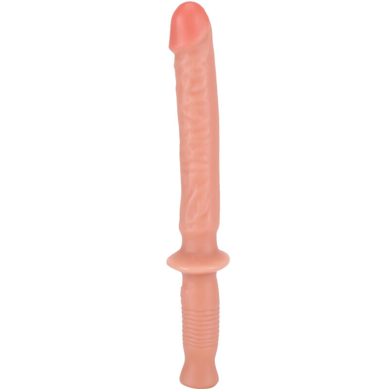 GET REAL - THE MANHANDLER DILDO CON IMPUGNATURA 38 CM NUDE
