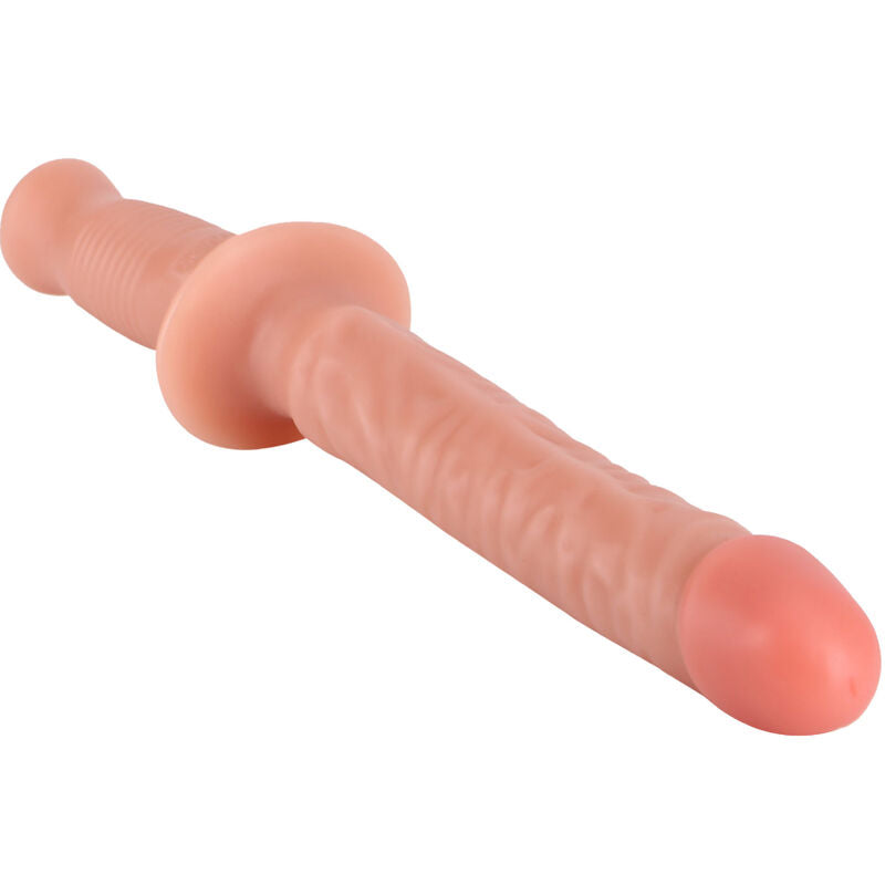 GET REAL - THE MANHANDLER DILDO CON IMPUGNATURA 38 CM NUDE