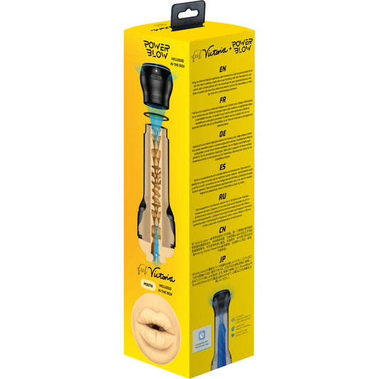 KIIROO - COMBO SET POWERBLOW E MASTURBATORE FEEL BOCCA VICTORIA JUNE 