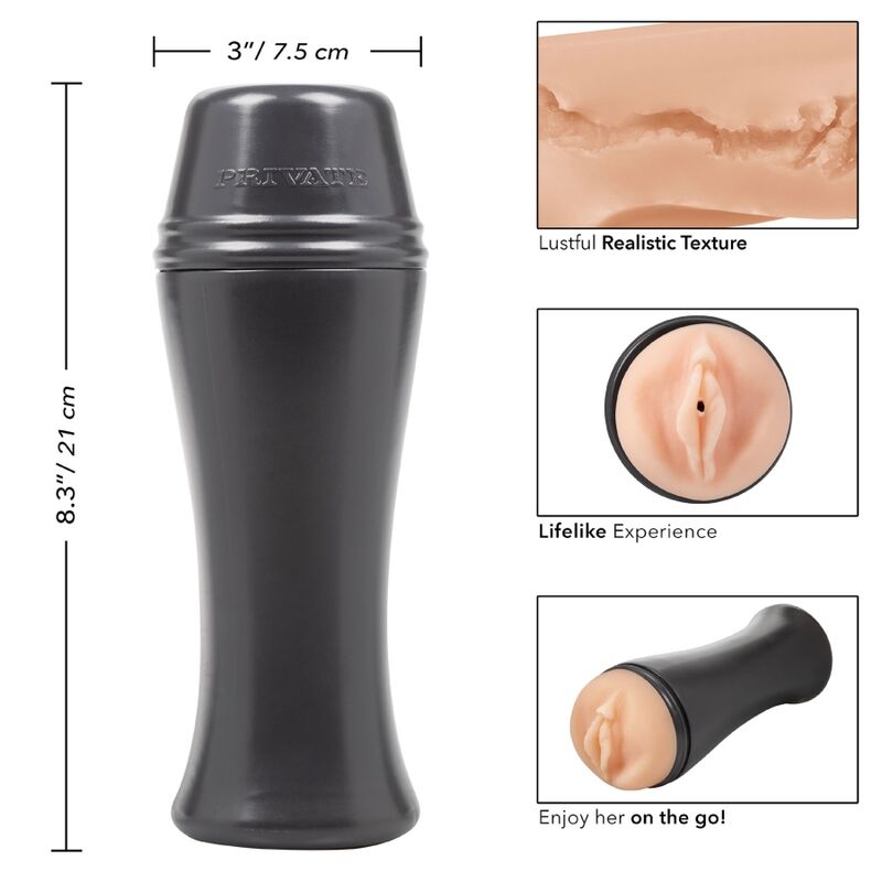 PRIVATE - MASTURBATORE HOT BOMBSHELL PORTATILE COMPATTO