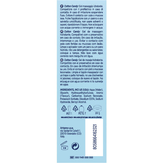 CONTROL - GEL MASSAGGIO 3 IN 1 COTTON CANDY 200 ML
