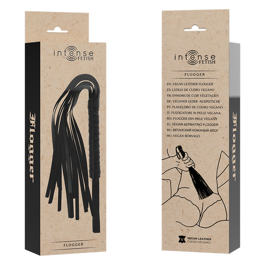 INTENSE - FETISH FLOGGER  IN PELLE VEGANA