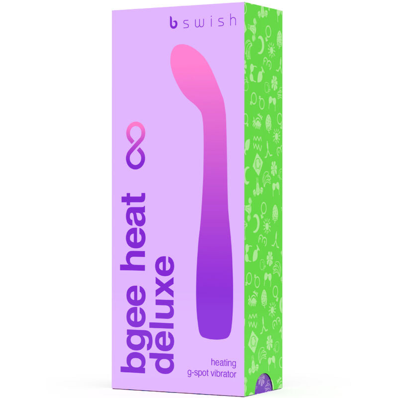 B SWISH - BGEE HEAT INFINITE DELUXE VIBRATORE RISCALDANTE IN SILICONE LAVANDA