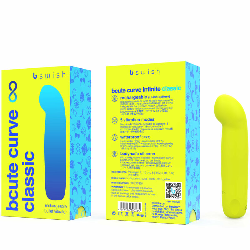 MINI VIBRATORE G-SPOT ERGONOMICO, RICARICABILE, IMPERMEABILE