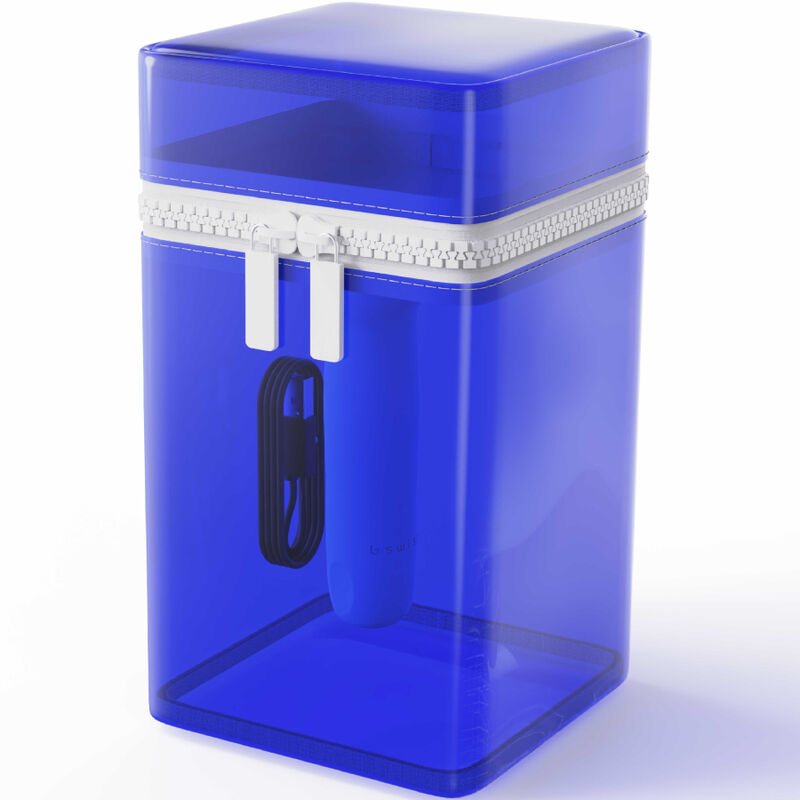 B SWISH - BCUTE CURVE INFINITE CLASSIC LIMITED EDITION  VIBRATORE RICARICABILE IN SILICONE BLU