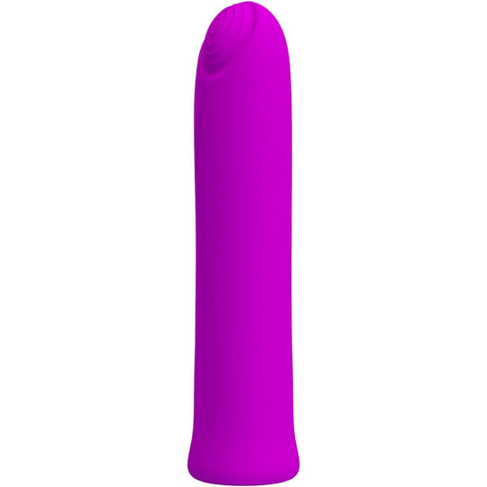 PRETTY LOVE - VIBRATORE CURTIS MINI 12 FUNZIONI IN SILICONE VIOLA