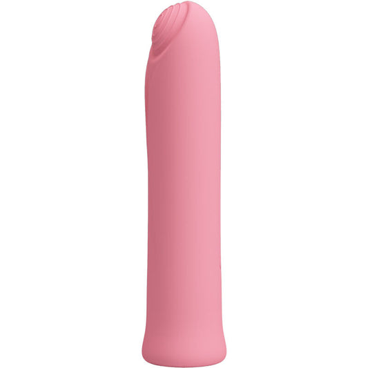 PRETTY LOVE - CURTIS MINI VIBRATORE 12 FUNZIONI IN SILICONE ROSA