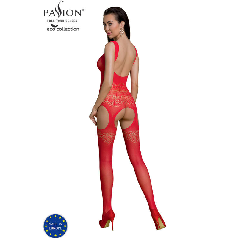 BODYSTOCKING SEXY DONNA, MATERIALI RICICLATI ECO, TAGLIA UNICA