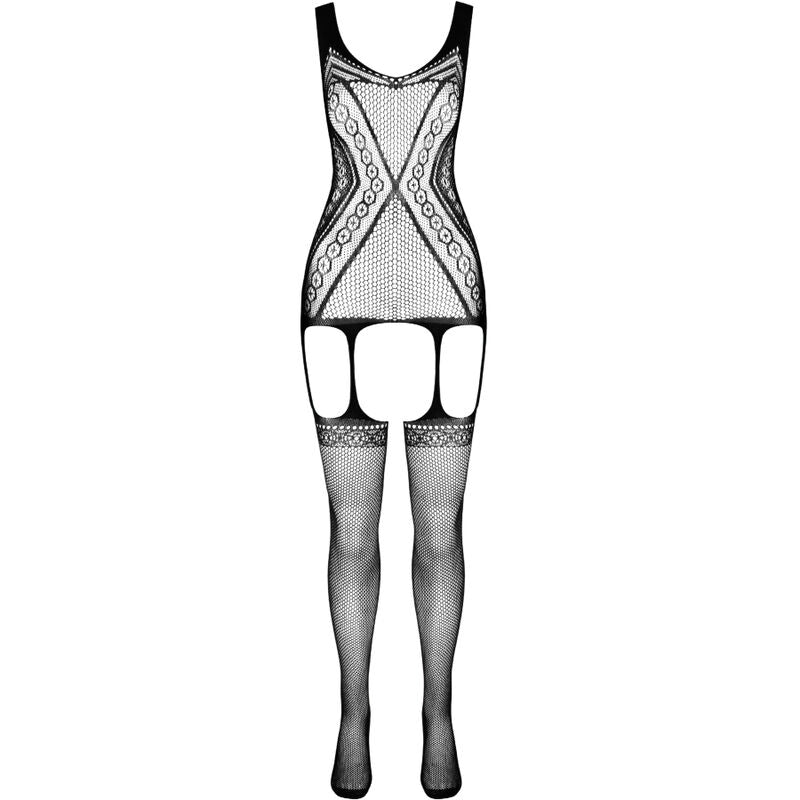 BODYSTOCKING SEXY DONNA, MATERIALI RICICLATI ECO, TAGLIA UNICA