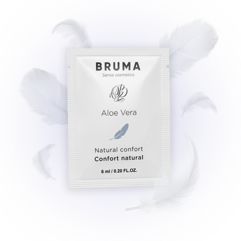 BRUMA - GEL LUBRIFICANTE CON ALOE VERA NATURAL CONFORT MONODOSE 6 ML