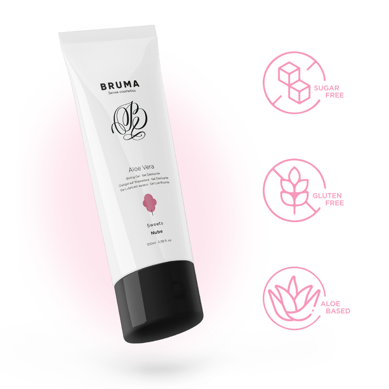 LUBRIFICANTE A BASE D'ACQUA CON ALOE VERA, TEXTURE SETOSA, FORMULA DURATURA