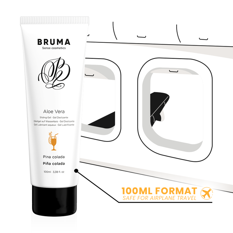 LUBRIFICANTE ALOE VERA, FORMULA ACQUOSA, AROMA PINA COLADA