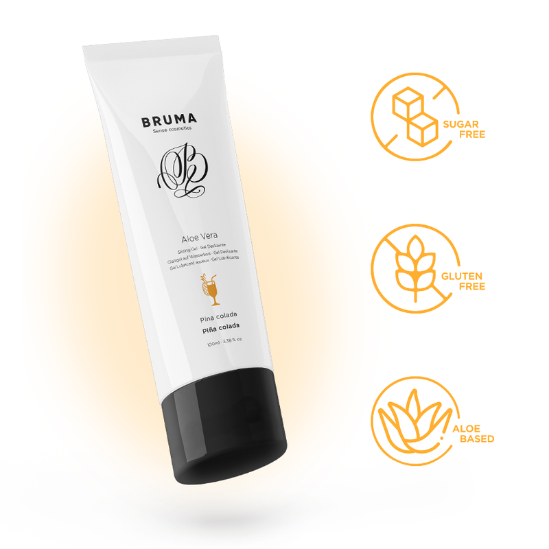 LUBRIFICANTE ALOE VERA, FORMULA ACQUOSA, AROMA PINA COLADA