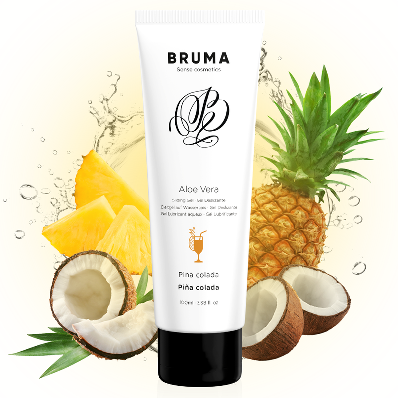 LUBRIFICANTE ALOE VERA, FORMULA ACQUOSA, AROMA PINA COLADA