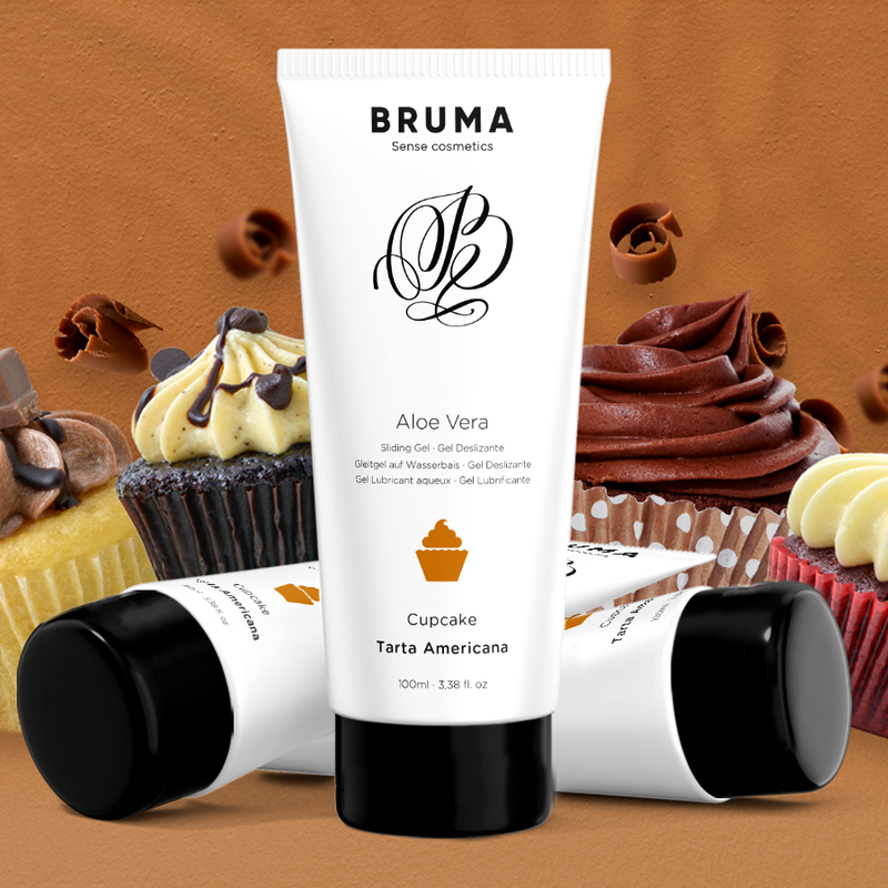 LUBRIFICANTE A BASE D'ACQUA CON ALOE VERA, TEXTURE SETOSA, AROMA CUPCAKE