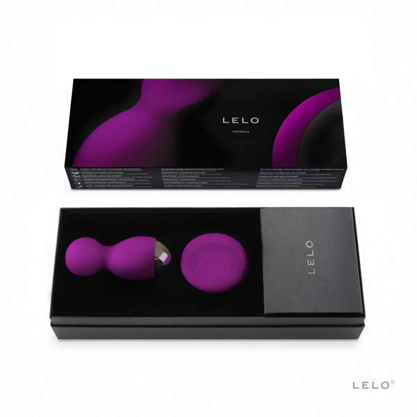 LELO - HULA PALLINE ROTANTI E VIBRANTI VIOLA CON TELECOMANDO