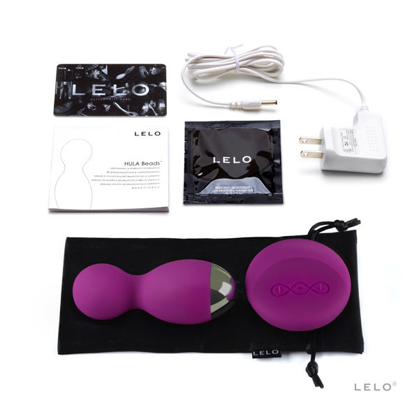 LELO - HULA PALLINE ROTANTI E VIBRANTI VIOLA CON TELECOMANDO