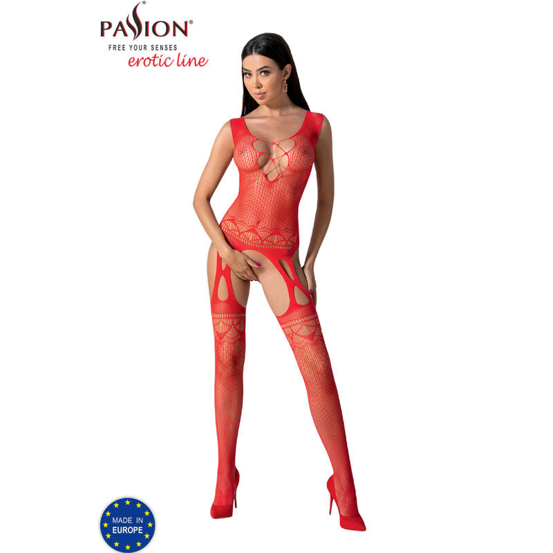 PASSION - BODYSTOCKING DONNA BS099 NERO T/U