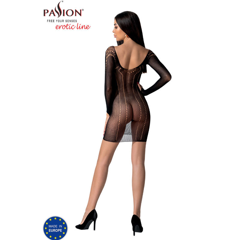 PASSION - BODYSTOCKING DONNA BS101 NERO T/U