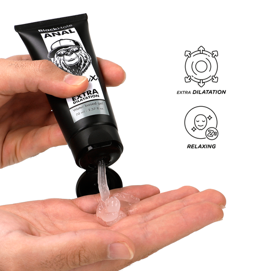 BLACK HOLE - GEL DILATAZIONE ANALE A BASE D'ACQUA  70 ML