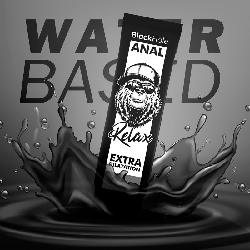 BLACK HOLE - GEL DILATAZIONE ANALE  A BASE D'ACQUA 250 ML