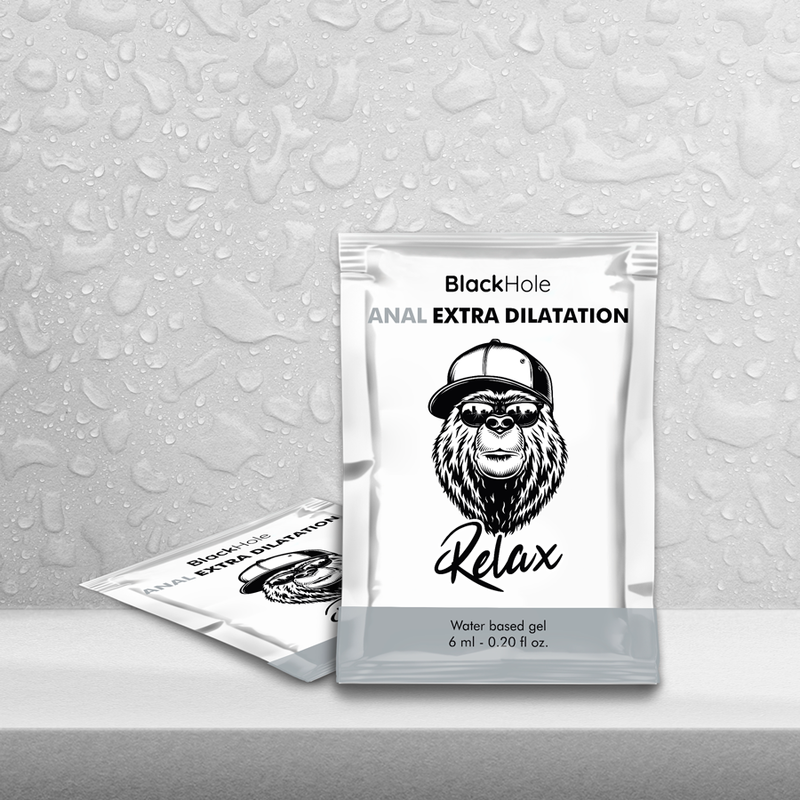 BLACK HOLE - GEL DILATAZIONE ANALE A BASE D'ACQUA 6 ML MONODOSE