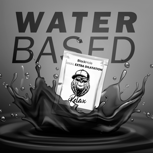 BLACK HOLE - GEL DILATAZIONE ANALE A BASE D'ACQUA 6 ML MONODOSE