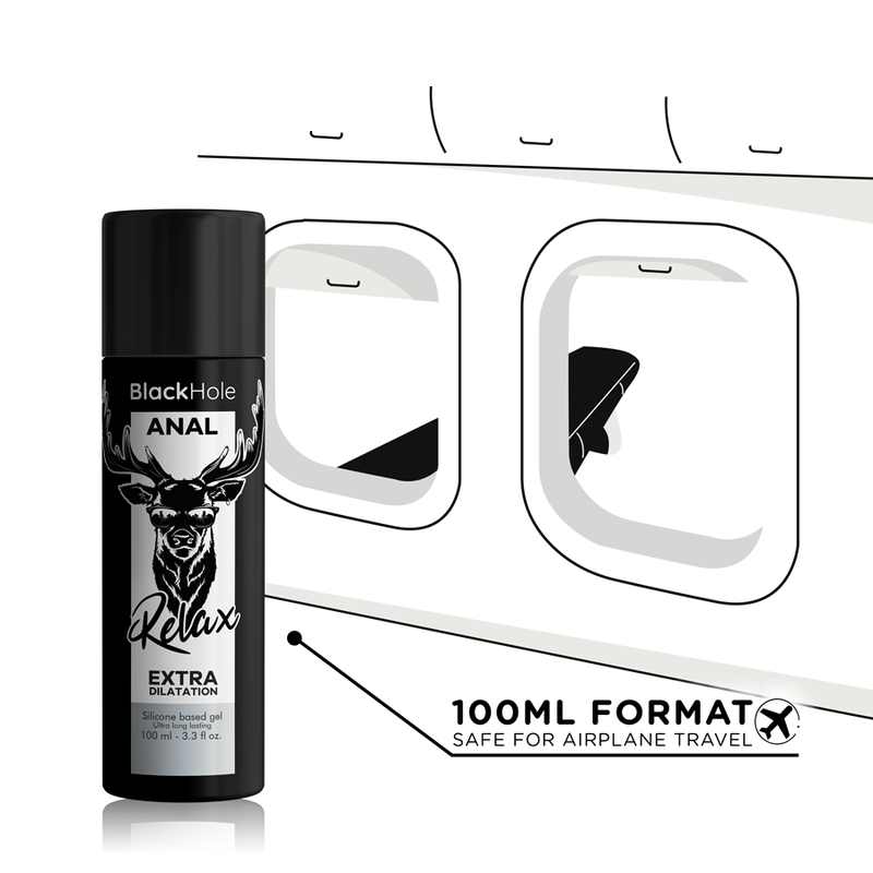 BLACK HOLE ANAL - GEL LUBRIFICANTE PER DILATAZIONE ANALE 
A BASE DI SILICONE 100 ML