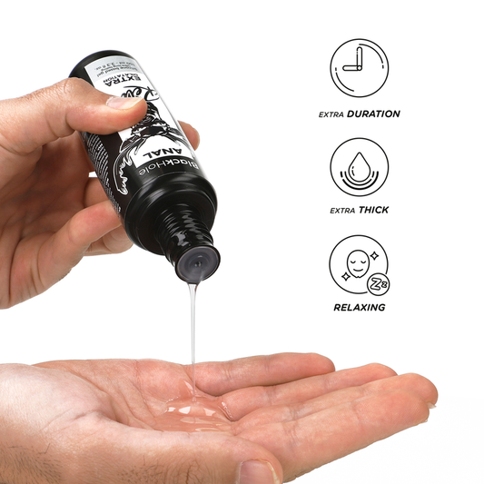 BLACK HOLE ANAL - GEL LUBRIFICANTE PER DILATAZIONE ANALE 
A BASE DI SILICONE 100 ML