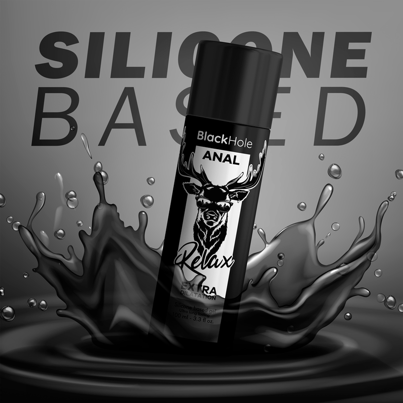 BLACK HOLE ANAL - GEL LUBRIFICANTE PER DILATAZIONE ANALE 
A BASE DI SILICONE 100 ML