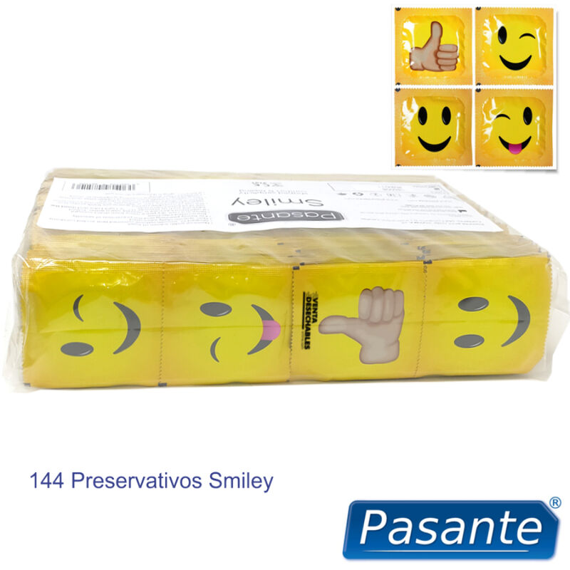 PASANTE - SMILEY PRESERVATIVI 144 PZ