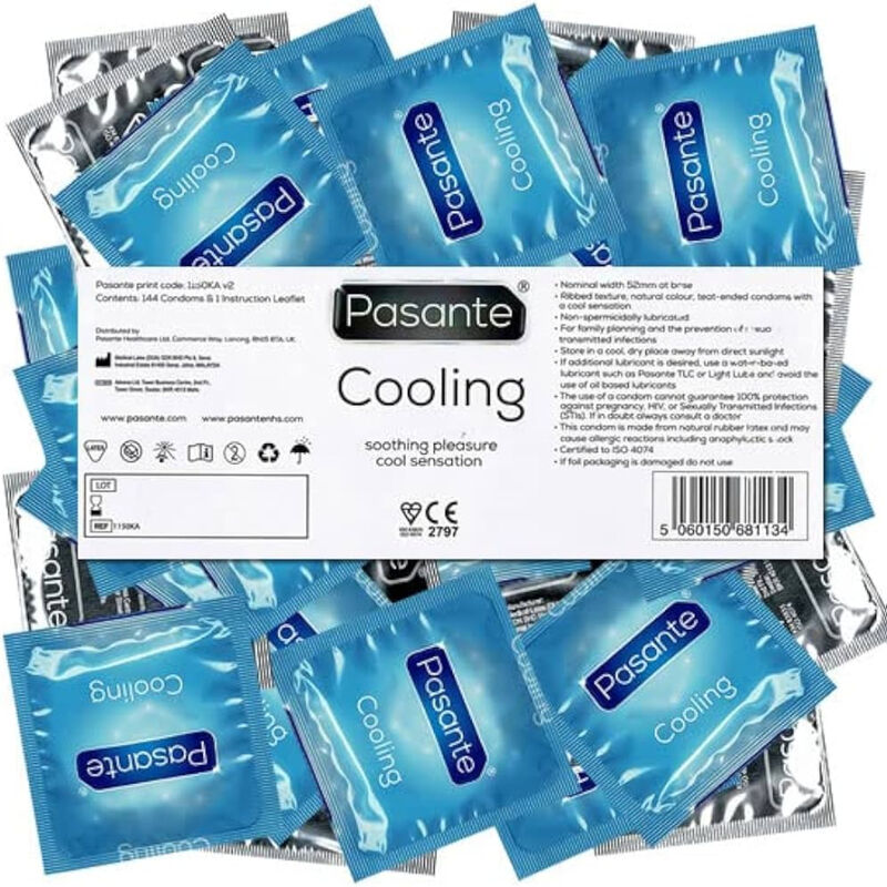 PASANTE - COOLING PRESERVATIVI EFFETTO FREDDO 144 PZ