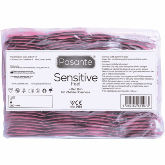 PASANTE - SENSITIVE FEEL PRESERVATIVI ULTRA SOTTILI 144 PZ