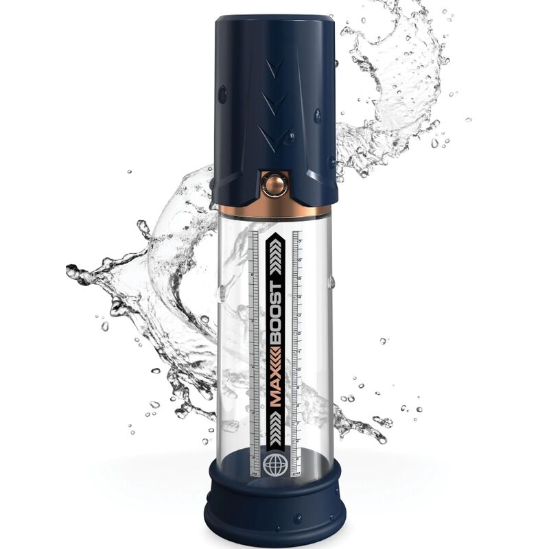 PUMP WORX -  MAX BOOST POMPA PENE PER MIGLIORAMENTO EREZIONE BLU
