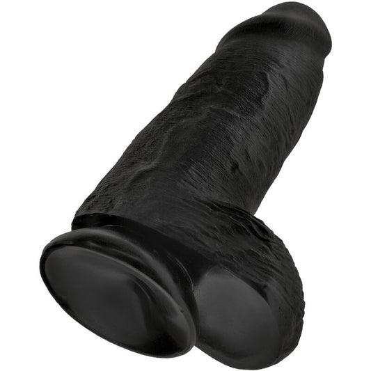 KING COCK - CHUBBY PENE REALISTICO 23 CM NERO
