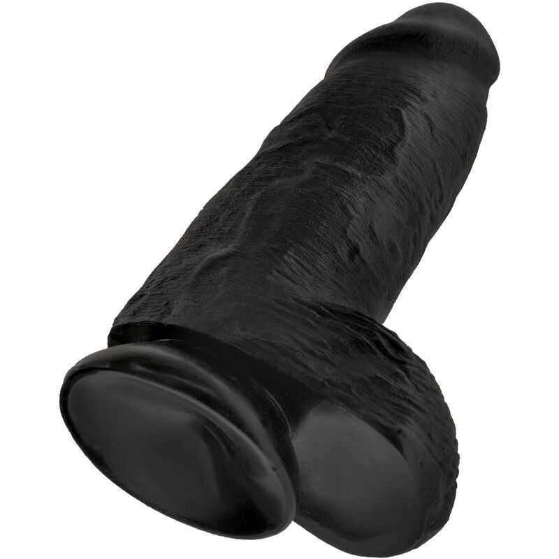 KING COCK - DILDO REALISTICO CHUBBY 23 CM NERO