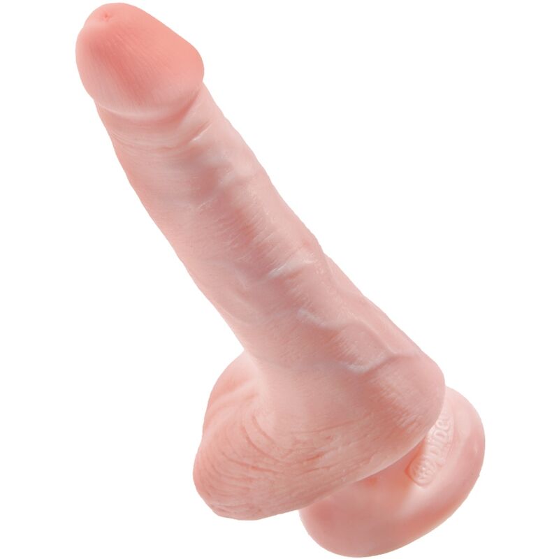 KING COCK - DILDO REALISTICO CON TESTICOLI 13.5 CM