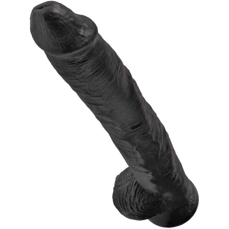 DILDO REALISTICO CON SFERE, BASE A VENTOSA, DETTAGLI SQUISITI