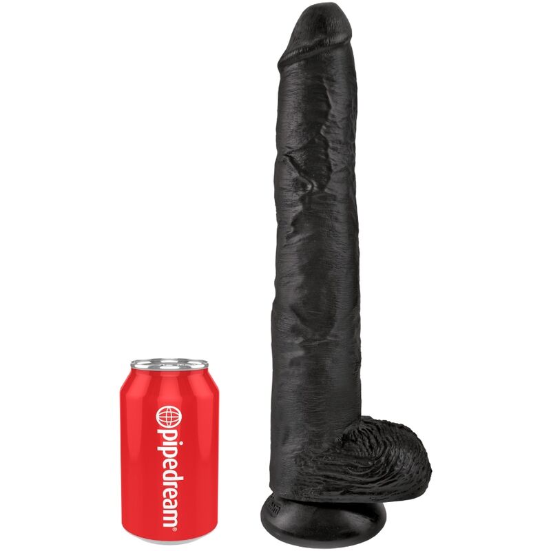 DILDO REALISTICO CON SFERE, BASE A VENTOSA, DETTAGLI SQUISITI