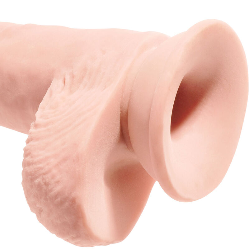 KING COCK - DILDO REALISTICO CON TESTICOLI 19.4 CM