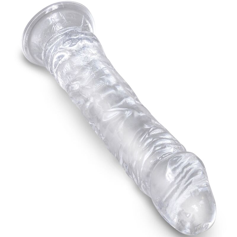 KING COCK - DILDO REALISTICO 19.7 CM TRASPARENTE
