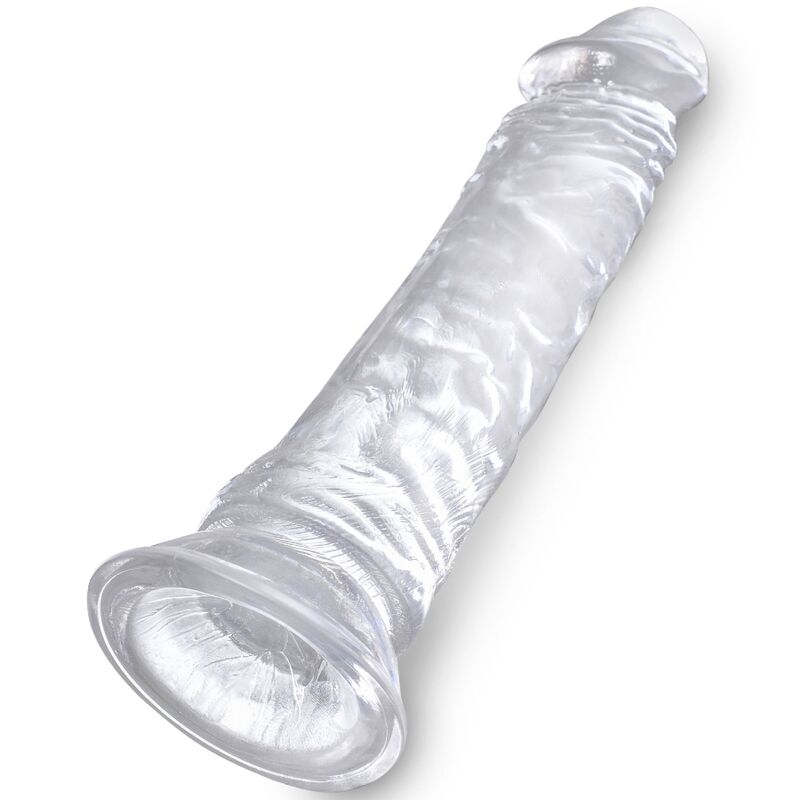 KING COCK - DILDO REALISTICO 19.7 CM TRASPARENTE