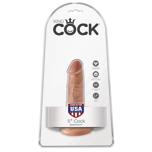 KING COCK - DILDO REALISTICO 12 CM CARAMEL