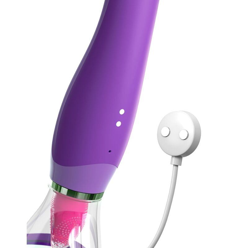 STIMOLATORE CON LINGUA, ASPIRAZIONE PULSANTE, 10 MODALITÀ VIBRAZIONE